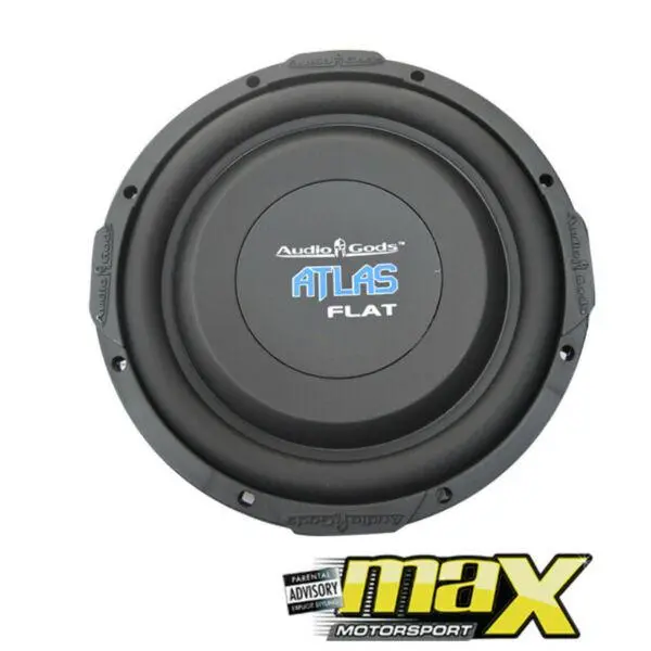 Audio Gods 10" Atlas Series D2 Flat Subwoofer (1400W) 1