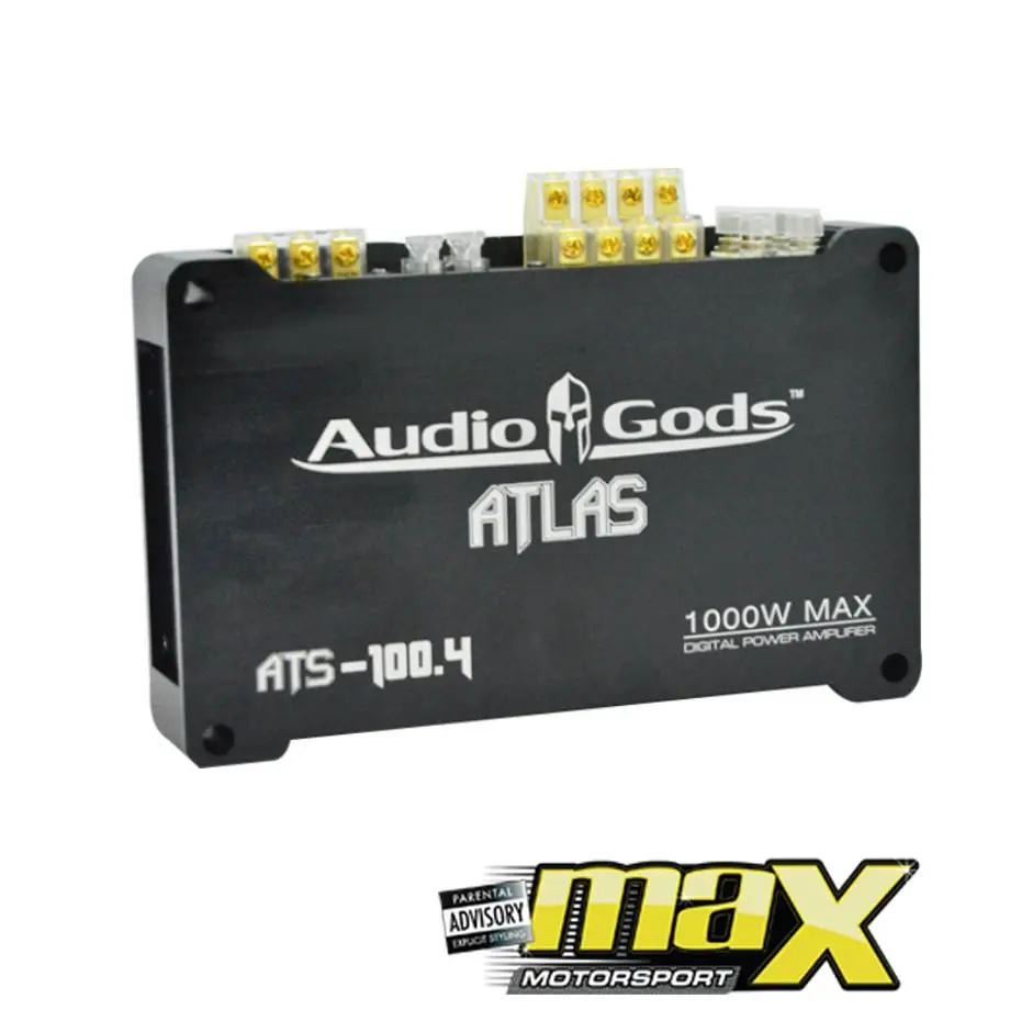 Audio Gods Atlas Series 4-Channel Amplifier 1000W 1