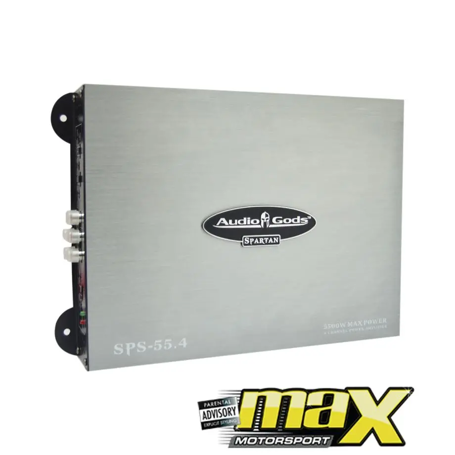 Audio Gods Spartan Series 5500W 4-Channel Amplifier 1