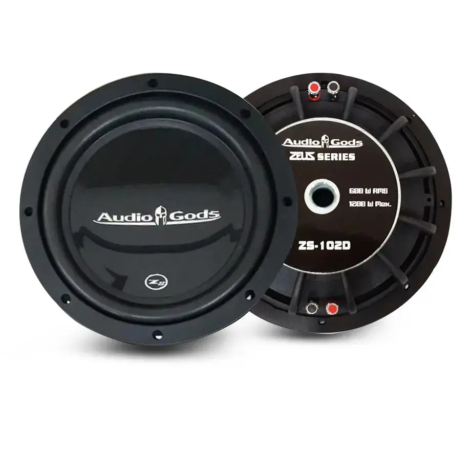 Audio Gods Zs-10D2 Zeus 10 Inch Flat Subwoofer (1200W) 1