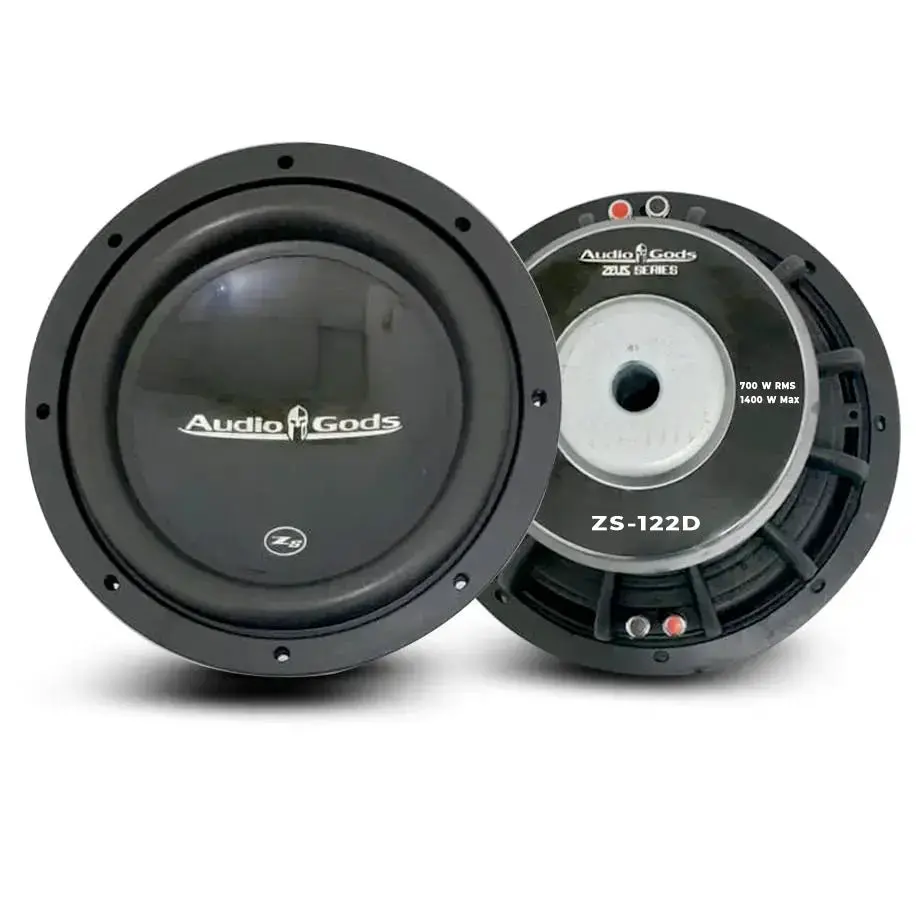Audio Gods Zs-122D Zeus 12 Inch Flat Subwoofer (1400W) 1