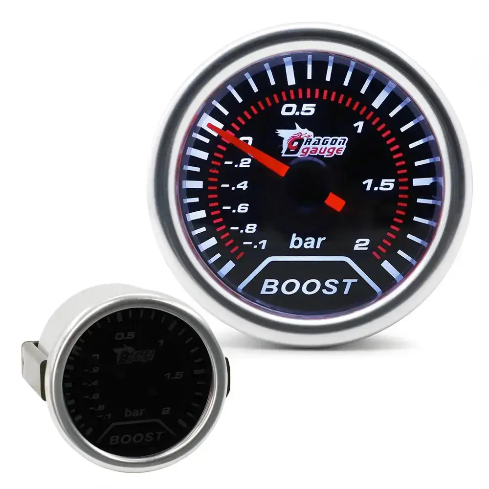 Dragon Gauge 2-Inch Smoked Boost Gauge 1