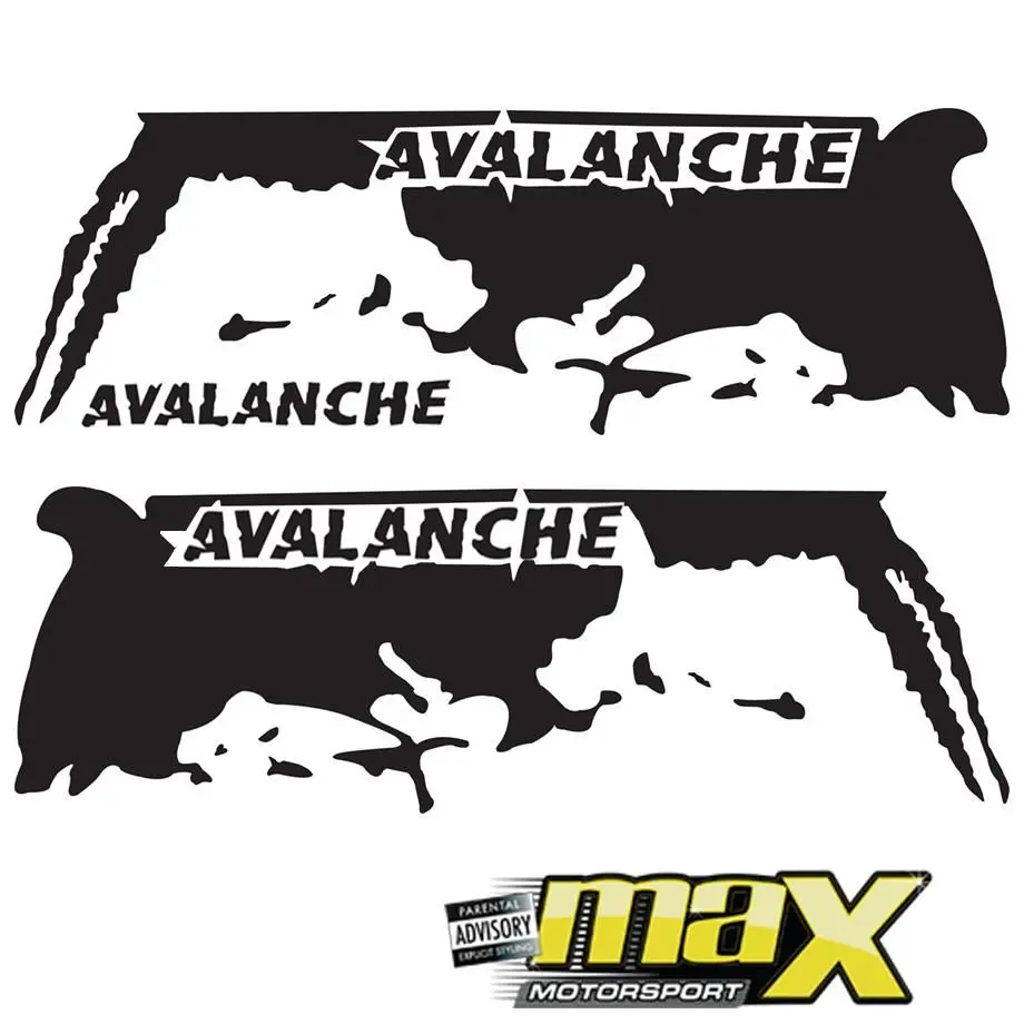 Avalanche Sticker Kit (Rap012) 1