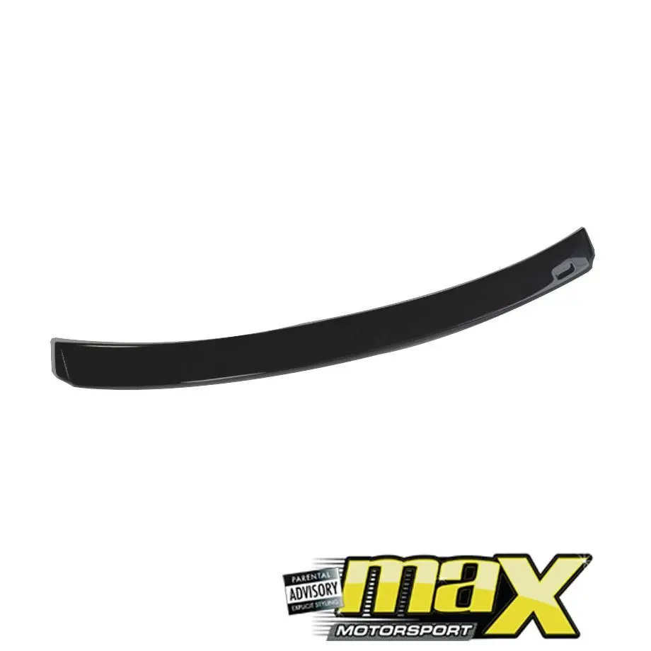 Bm F30 3-Series Gloss Black Plastic Roof Spoiler 2