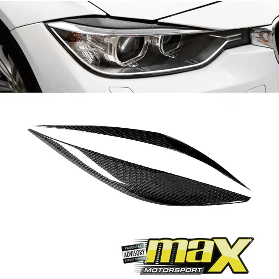 Bm 3-Series F30 (12-On) Carbon Fibre Eyelid 1