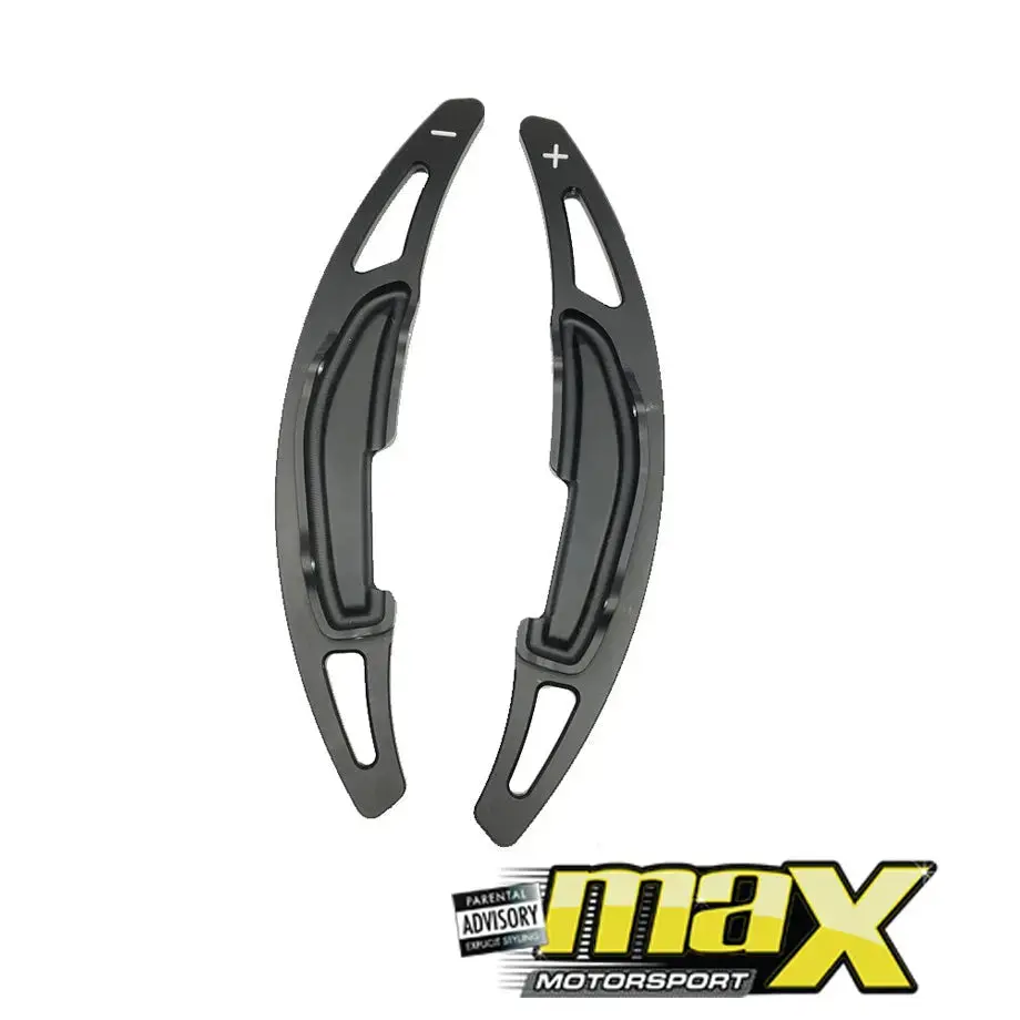 Bm Aluminum Paddle Shift Extensions - Black 1
