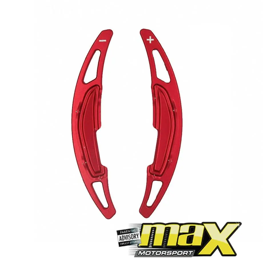 Bm Aluminum Paddle Shift Extensions - Red 1