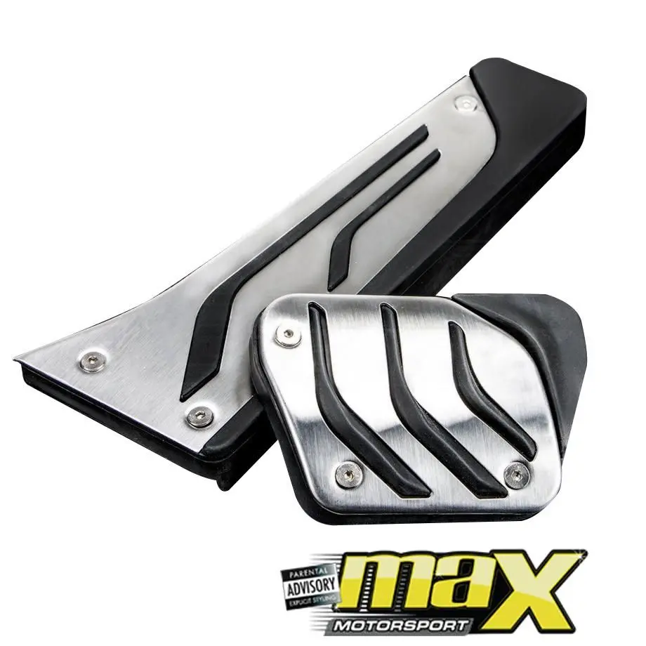 Bm Brushed Aluminum Automatic Foot Pedals 1