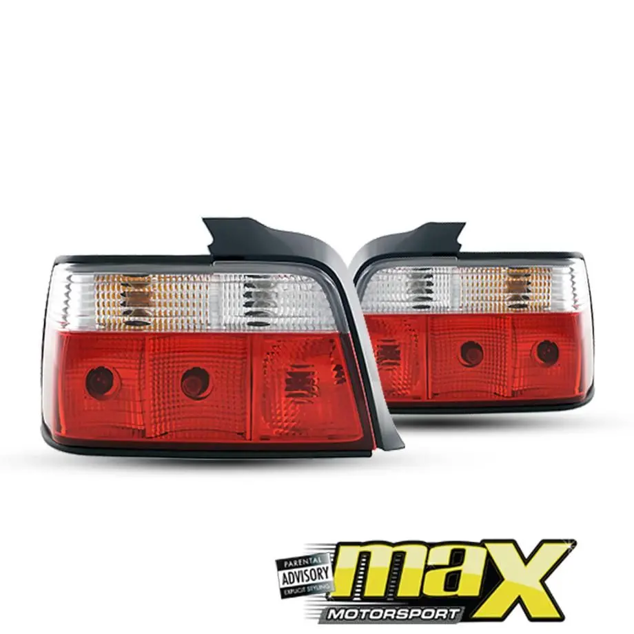 Bm E36 3-Series Diamond Semi Crystal Taillight - 2Dr (93-98) 1