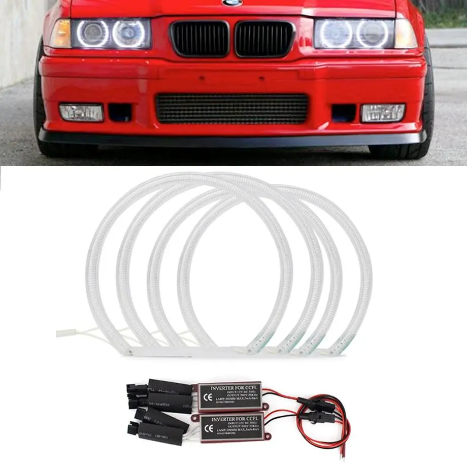 Bm E36 3-Series Projector Ccfl Angel Eye Ring 1