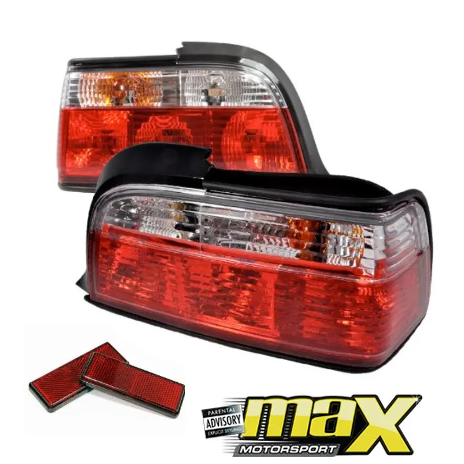 Bm E36 3-Series (4-Door) Diamond Tailights 92-98 1