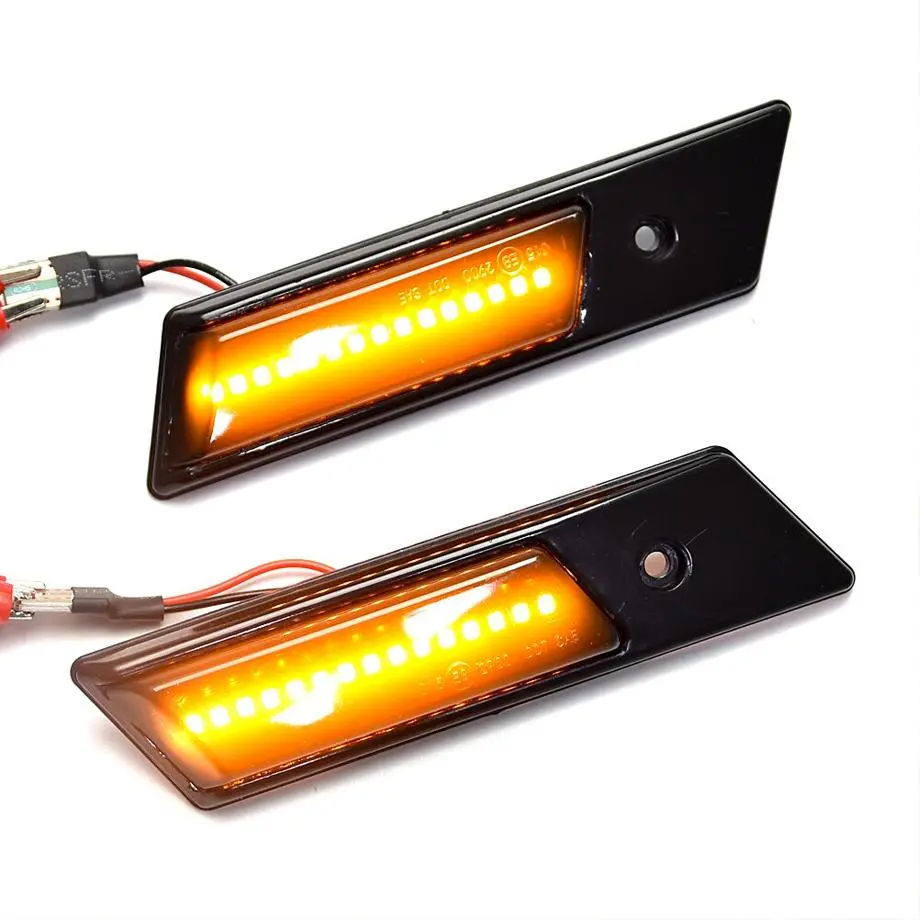 Bm E36 3-Series (90-98) Smoked Led Sequential Side Markers 1