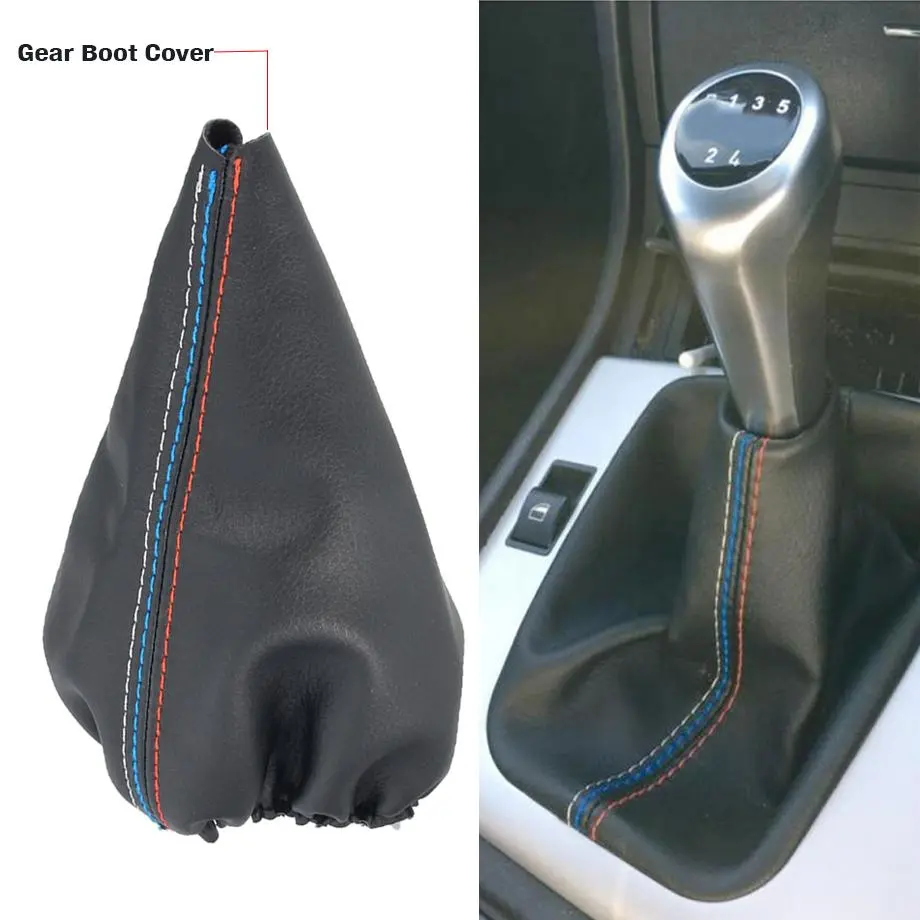 Bm E36 Leather Gear Boot Cover & Handbrake Cover 2
