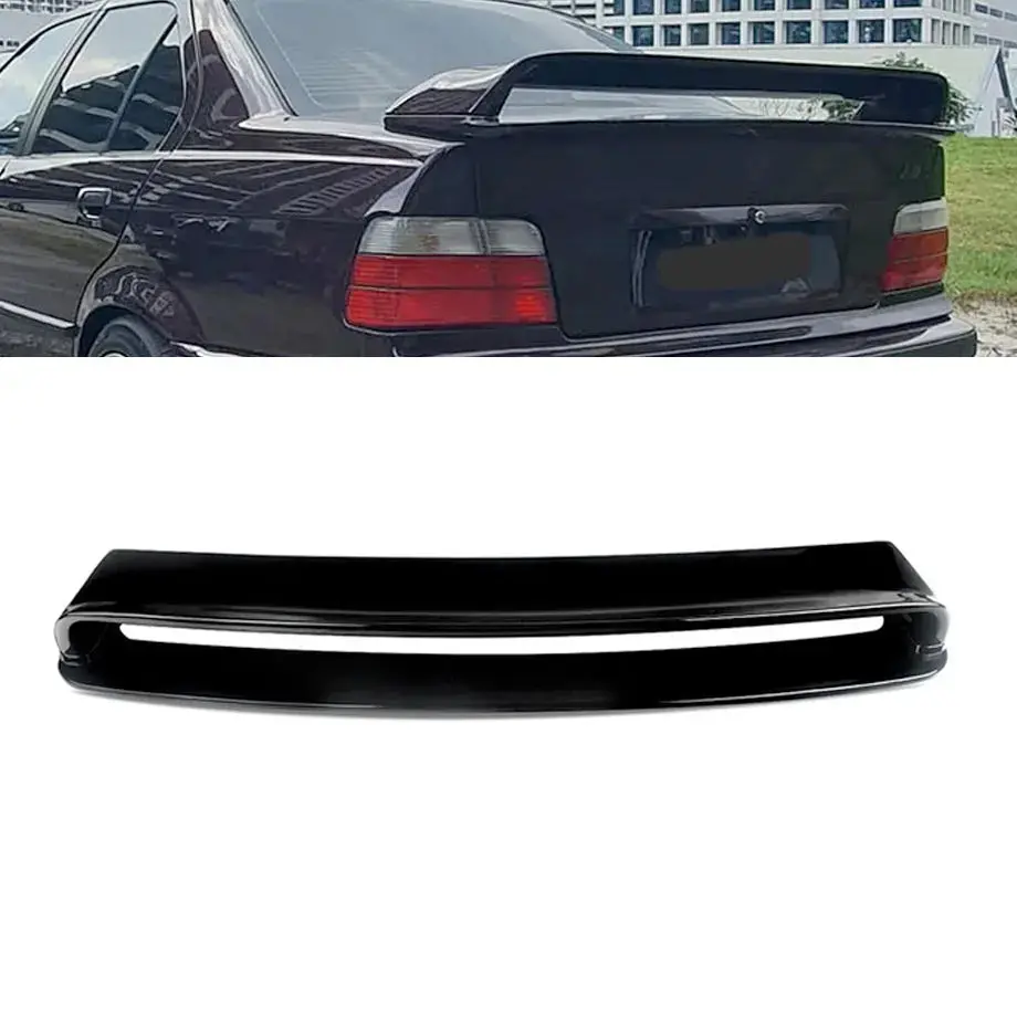 Bm E36 (3-Series) Motorsport Style 2-Piece Boot Spoiler 1