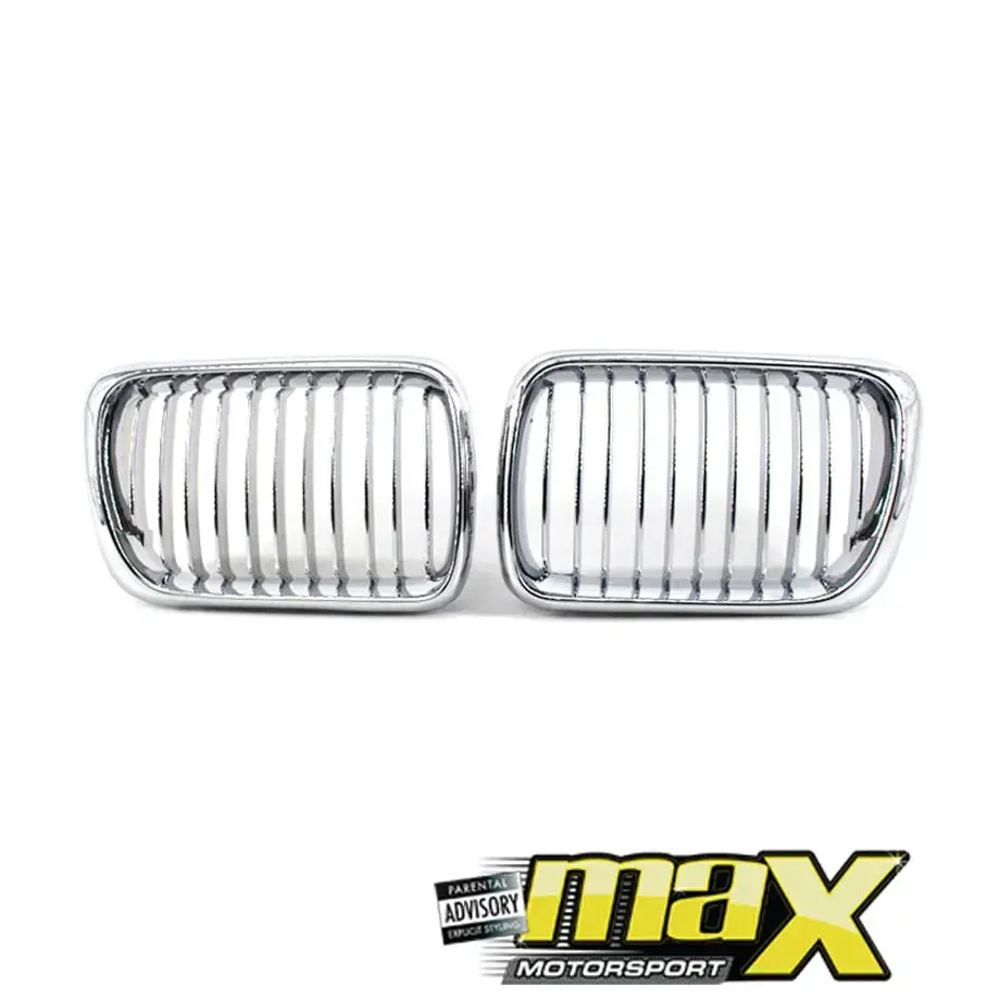 Bm E36 (93-98) Chrome Kidney Grille 1