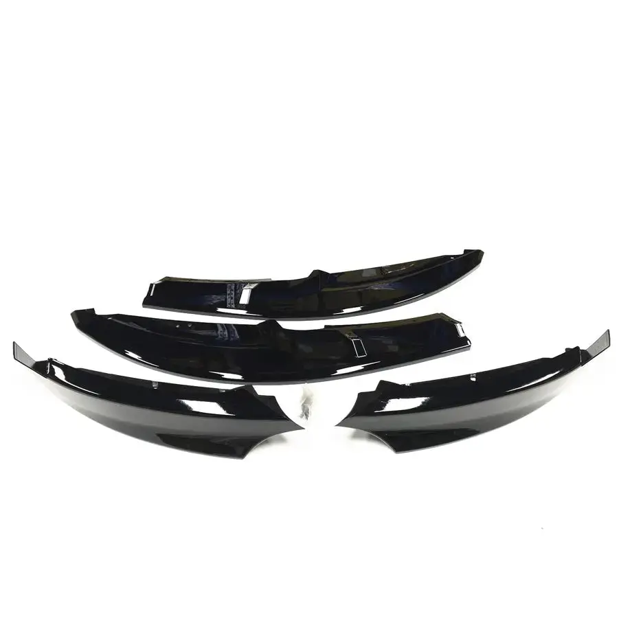 Bm E82 1-Series Gloss Black 4-Piece Front Spoiler (07-14) 1
