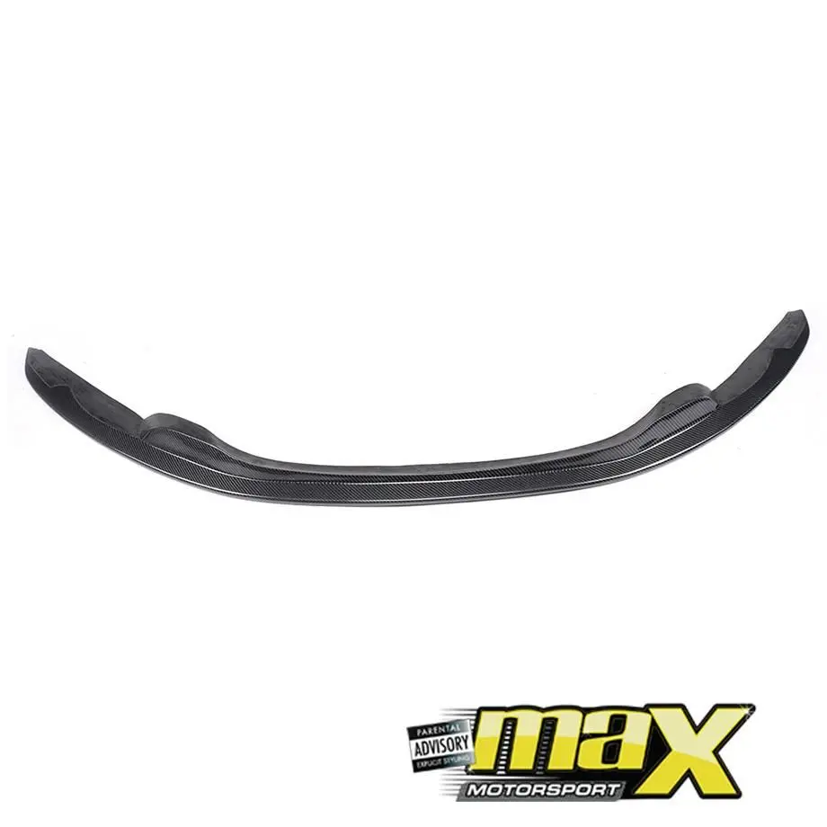 Bm E82 1M Carbon Fibre Front Spoiler 1