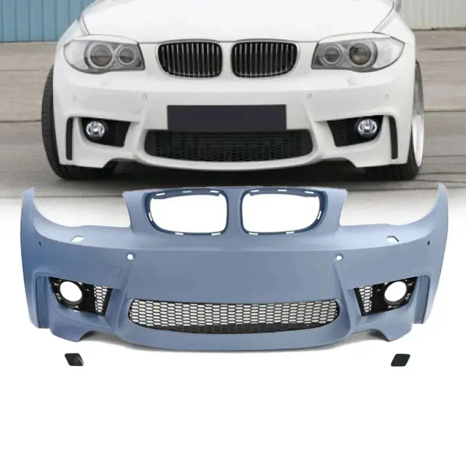 Bm E82 / E87 (1-Series) - 1M Style Plastic Front Bumper Upgrade 1
