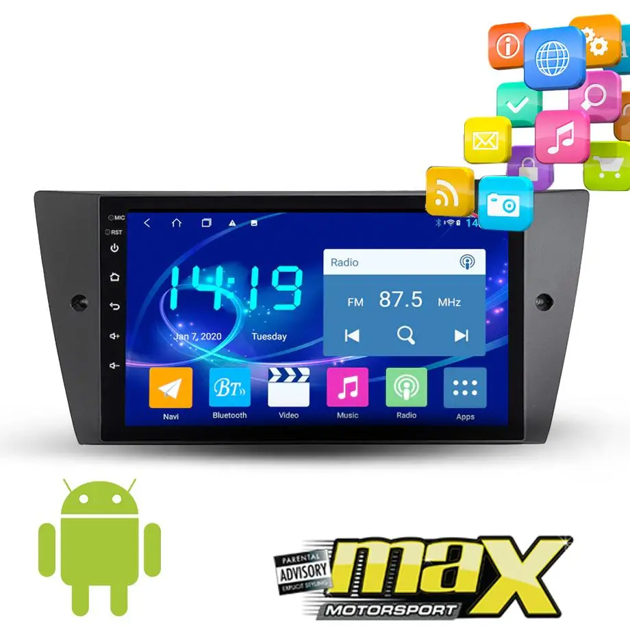 Bm E90 - 9 Inch Android Multimedia Player With Gps & Navigation 1