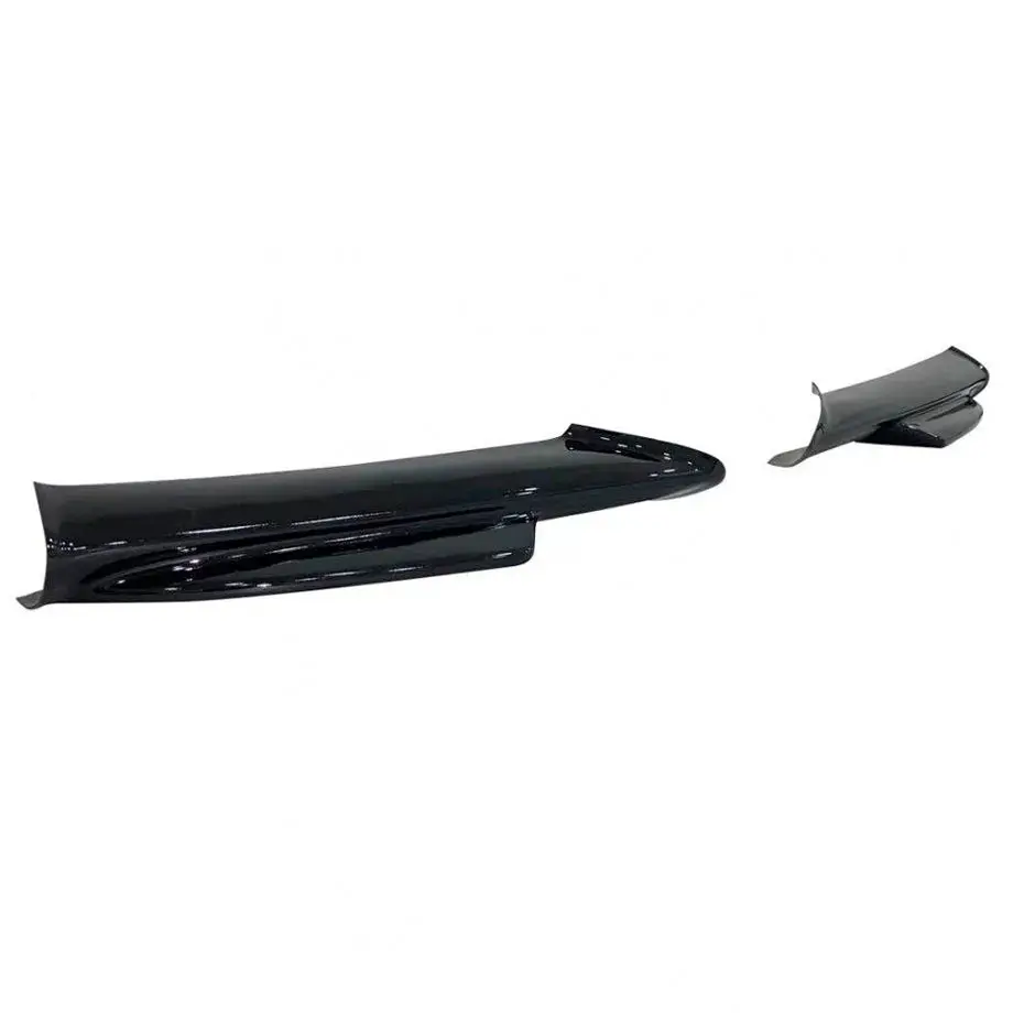 Bm E90 Facelift (09-11) Gloss Black Front Bumper Splitters 1