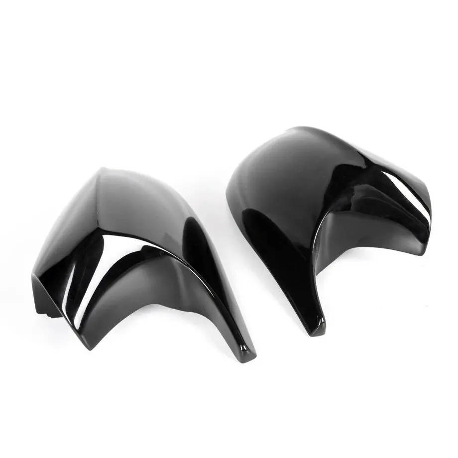 Bm E90 M4 Style Gloss Black Mirror Covers 1