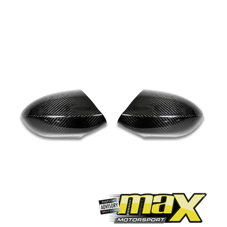 Bm E90 (3-Series 06 - 08) Carbon Fibre Mirror Covers 1
