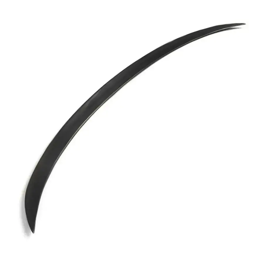 Bm E92 3-Series Gloss Black Slim Plastic Boot Spoiler 1