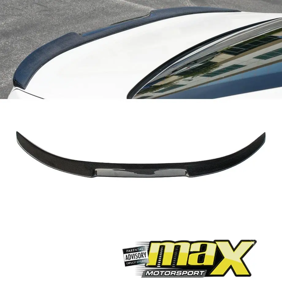 Bm E92 (06-13) M4 Style Carbon Fibre Boot Spoiler 1