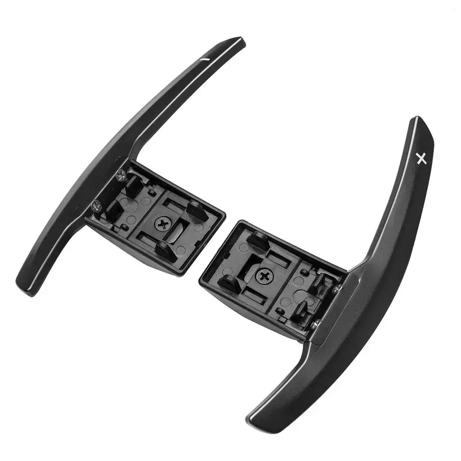 Bm F-Series Aluminium Paddle Shift Extensions - Black 1