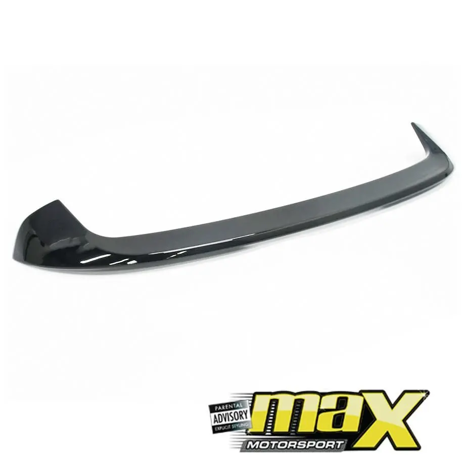 Bm F20 1-Series Ac Style Gloss Black Roof Spoiler (13-On) 1
