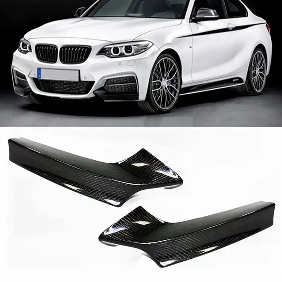 Bm F22 2-Series M-Tech Carbon Fibre Splitters 1