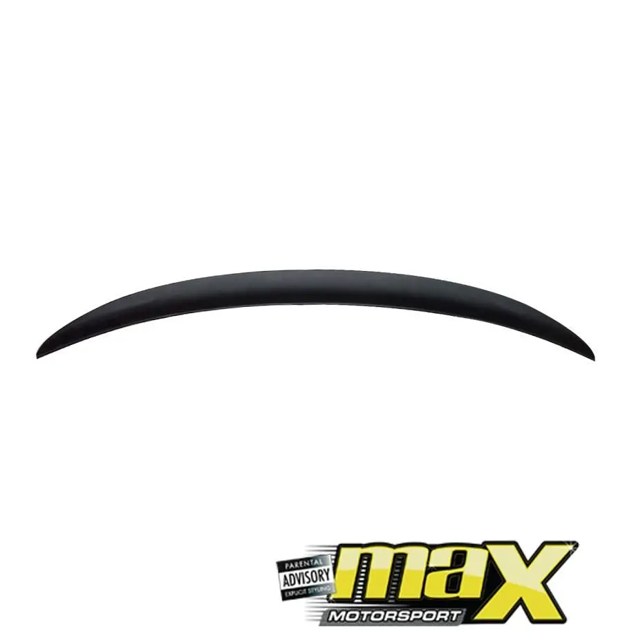Bm F22 M Performance Style Plastic Boot Spoiler - Unpainted 1