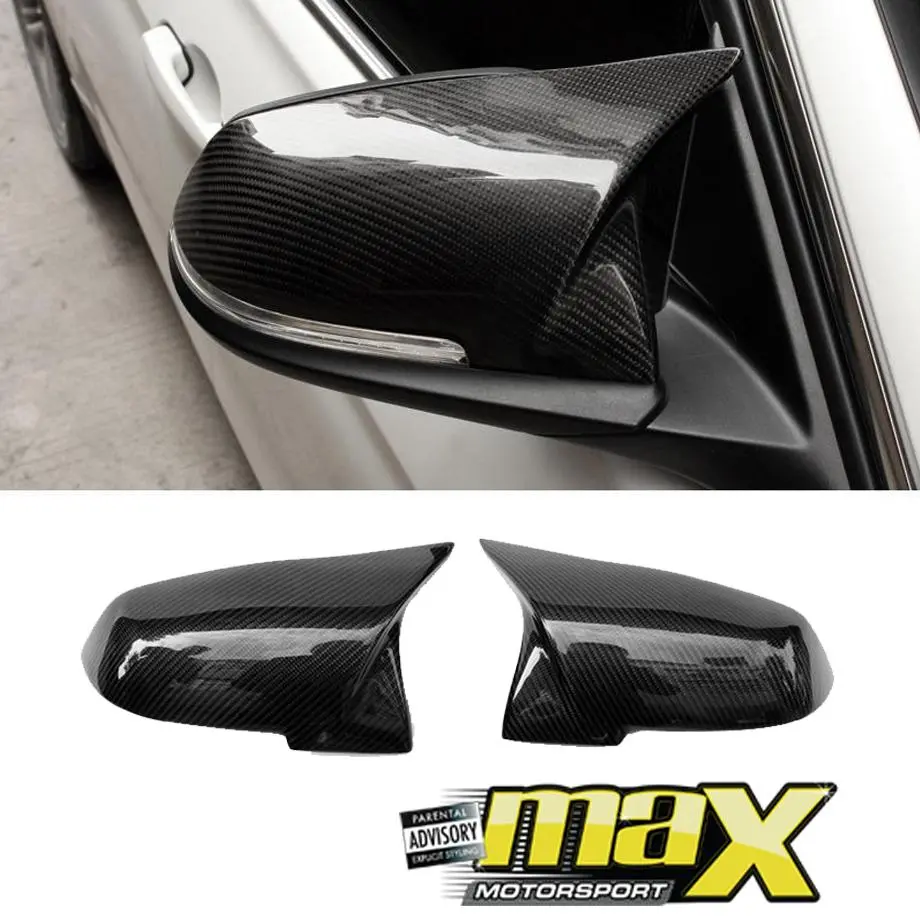 Bm F22 M3/M4 Style Carbon Fibre Mirror Covers 1