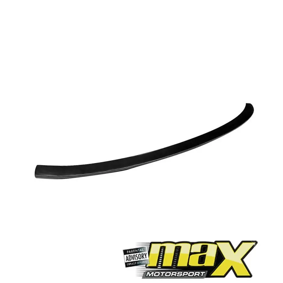 Bm F26 X4 Gloss Black Plastic Performance Style Boot Spoiler 1