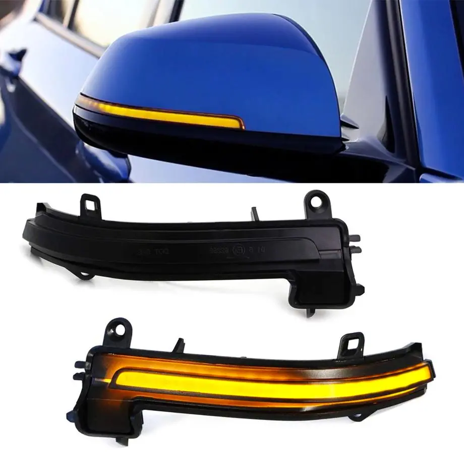 Bm F30 3-Series Side Mirror Smoked Led Sequential Indicator Light 1