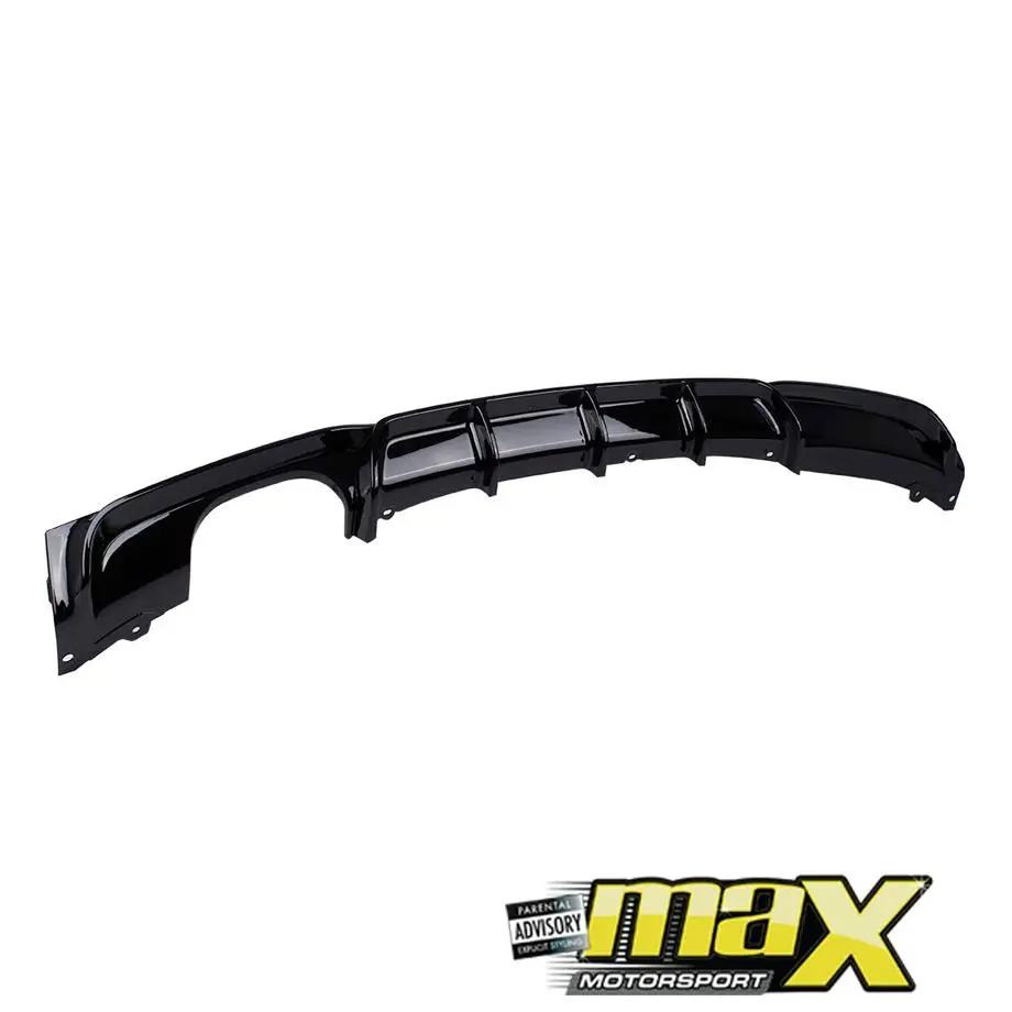 Bm F30 3-Series (12-On) Gloss Black Plastic Rear Diffuser 2