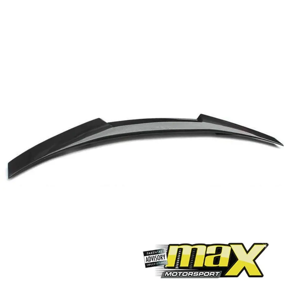 Bm F32 / F33 4-Series M4 Style Gloss Black Boot Spoiler 1