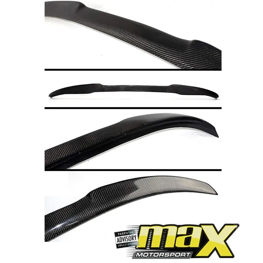 Bm F33 4-Series Convertible - M4 Style Carbon Fibre Boot Spoiler 2
