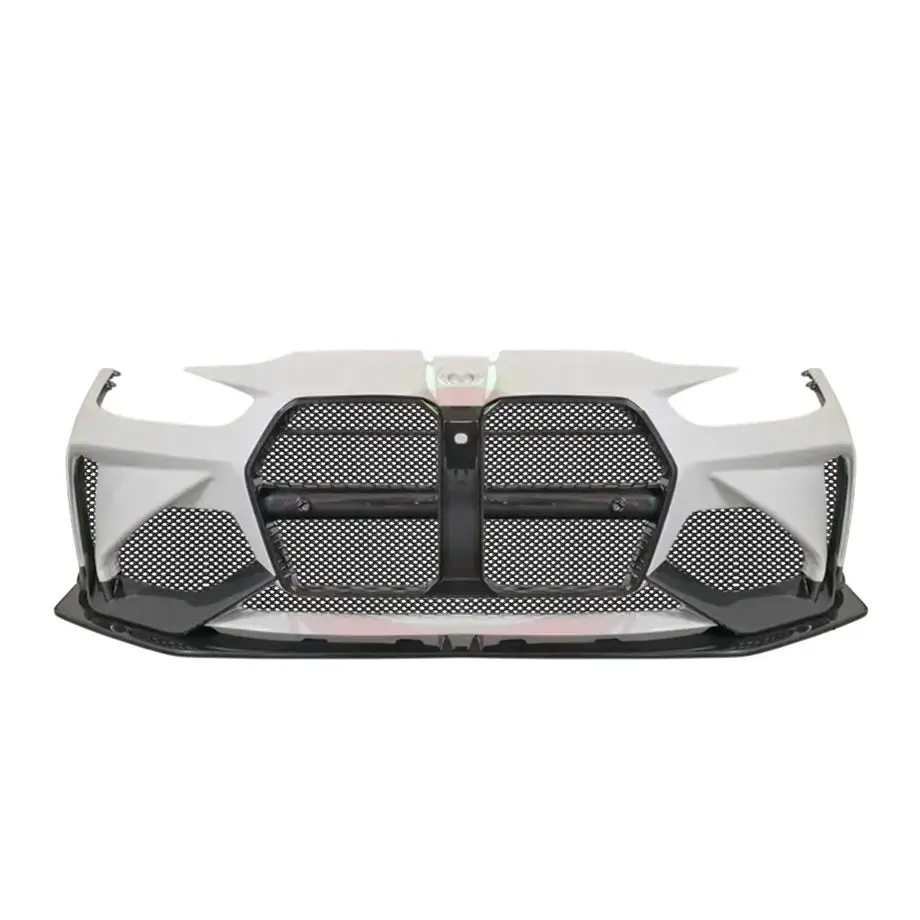 Bm G80 / G82 (M3/M4) Adro Style Upgrade Front Bumper Upgrade With Carbon Fibre Grille & Lip 1