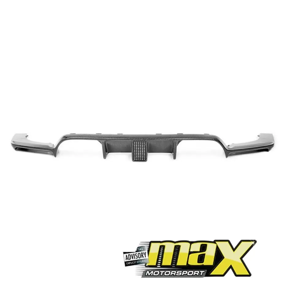 Bm F80/F82 (M3/M4) F1 Style Led Carbon Fibre Diffuser 1