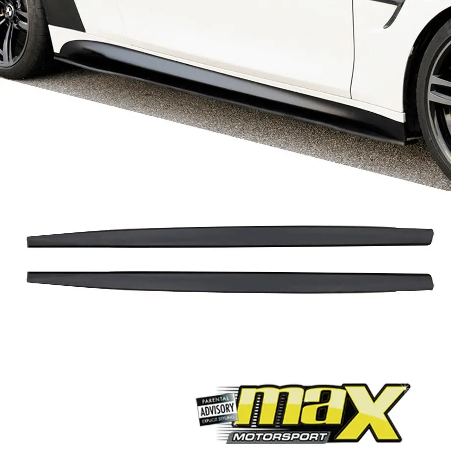 Bm F80/F82 (M3/M4) Plastic Side Skirt Extensions 1