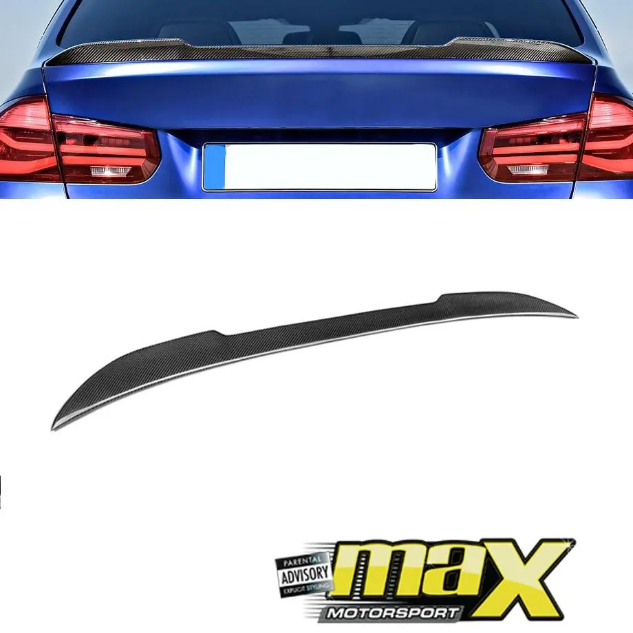 Bm F80 M3 Cs Style Carbon Fibre Boot Spoiler 1