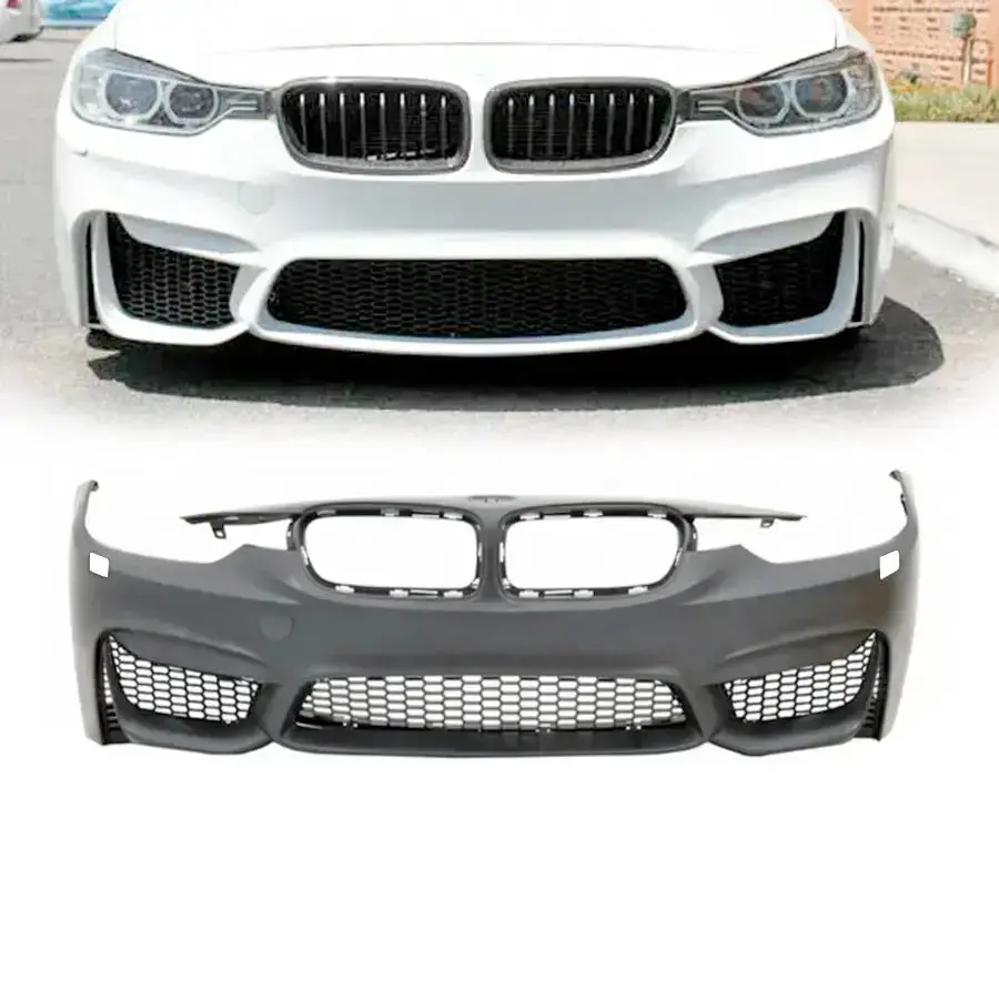 Bm F80 M3 Style Front Bumper To Fit Bm F30 3-Series 1