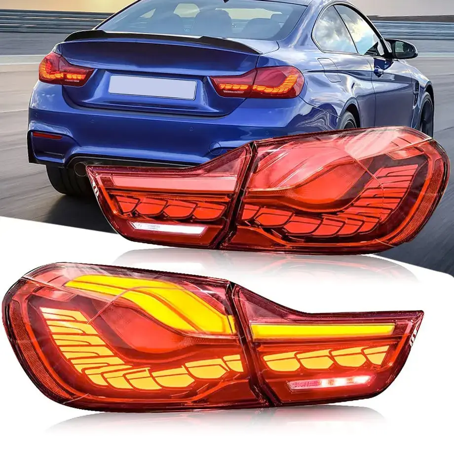 Bm F82 / F83 M4 Cs Style Oled Sequential Red Taillights 1
