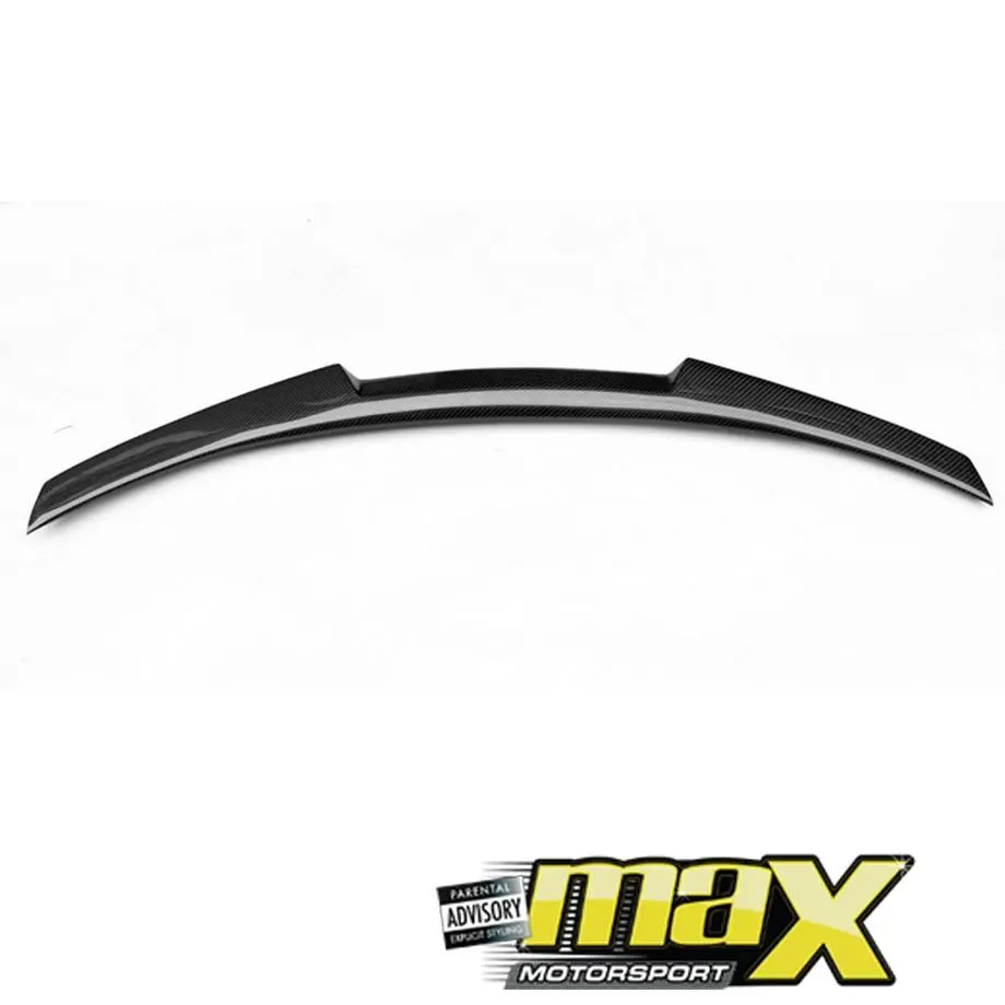 Bm F87 M2 Carbon Fibre M4 Style Boot Spoiler 1