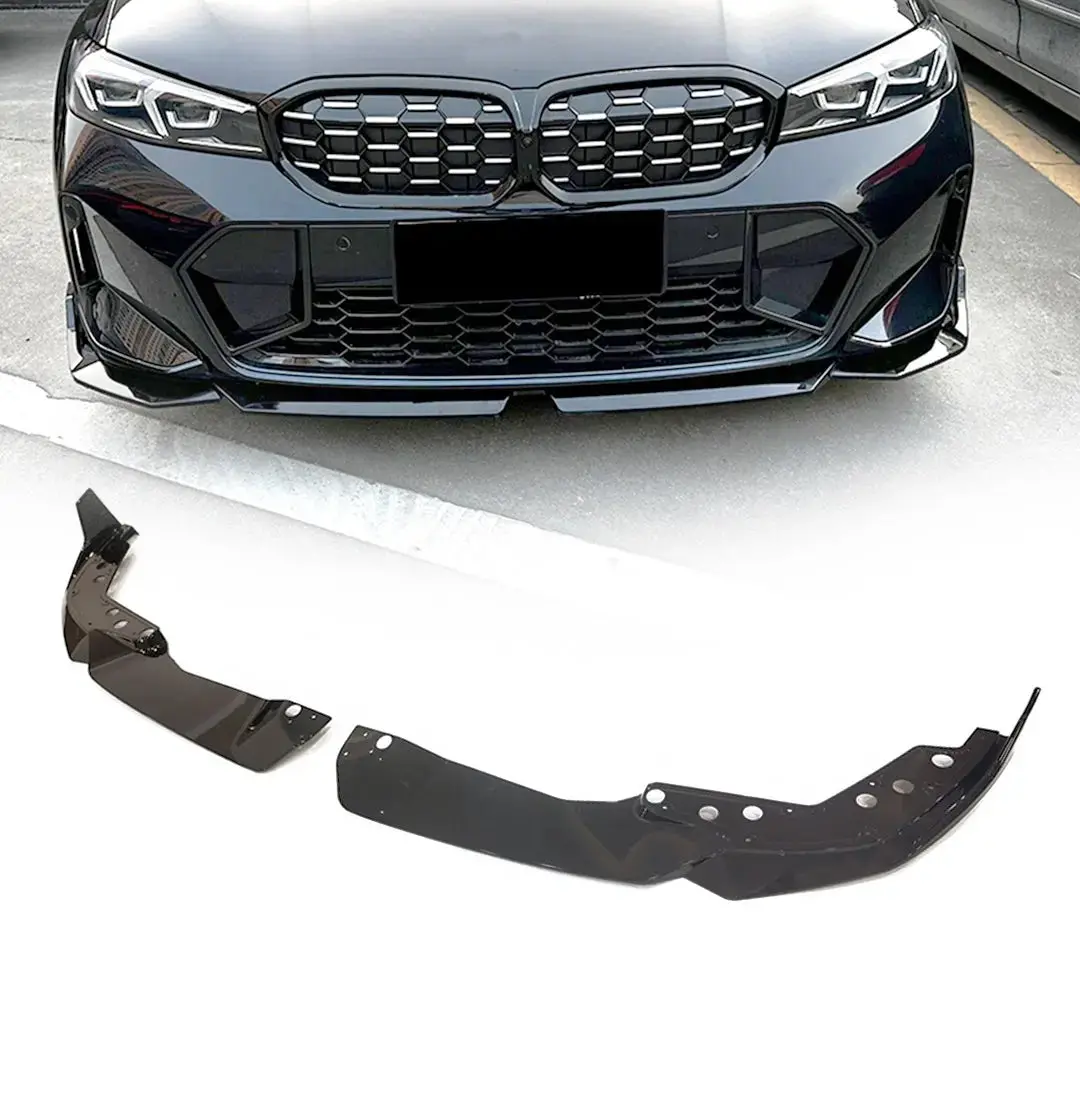 Bm G20 Lci Facelift 2-Piece Performance Style Gloss Black Front Spoiler (23-On) 1