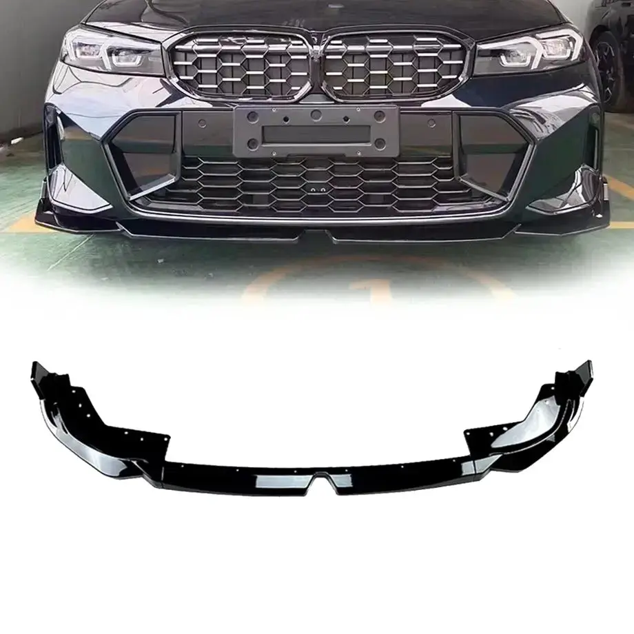 Bm G20 Lci (23-On) Facelift  3-Piece Performance Style Gloss Black Front Spoiler 1