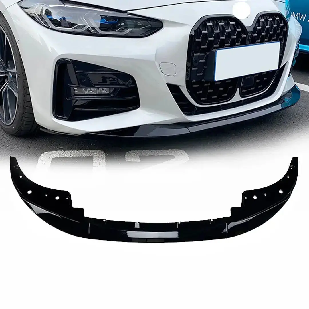 Bm G22 4-Series (20-On) Gloss Black 3-Piece Performance Style Front Spoiler 1