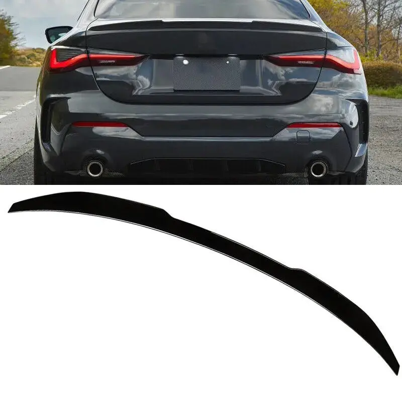 Bm G22 4-Series (20-On) M4 Style Gloss Black Boot Spoiler 1