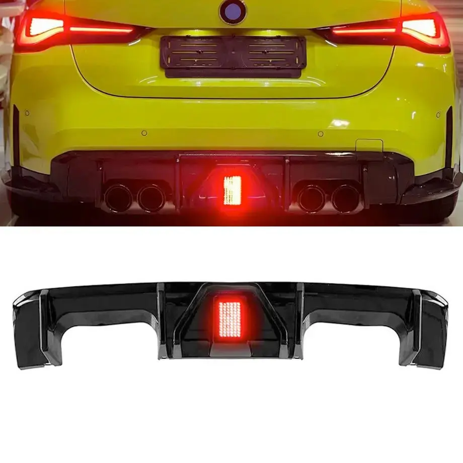 Bm G80 / G82 (M3/M4) Gloss Black F1 Style Led Diffuser 1